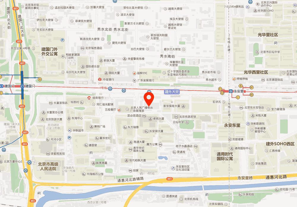 英皇集团中心位置地图